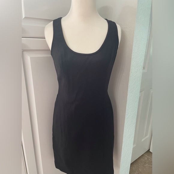 Michael Kors Open-Back Black Dress - Picture 2 of 8